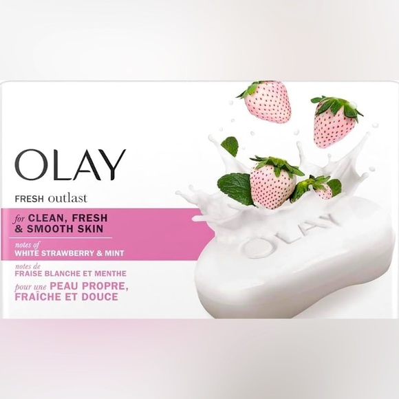 BOGO 🎃3x White Strawberry Mint Soap - Picture 1 of 12